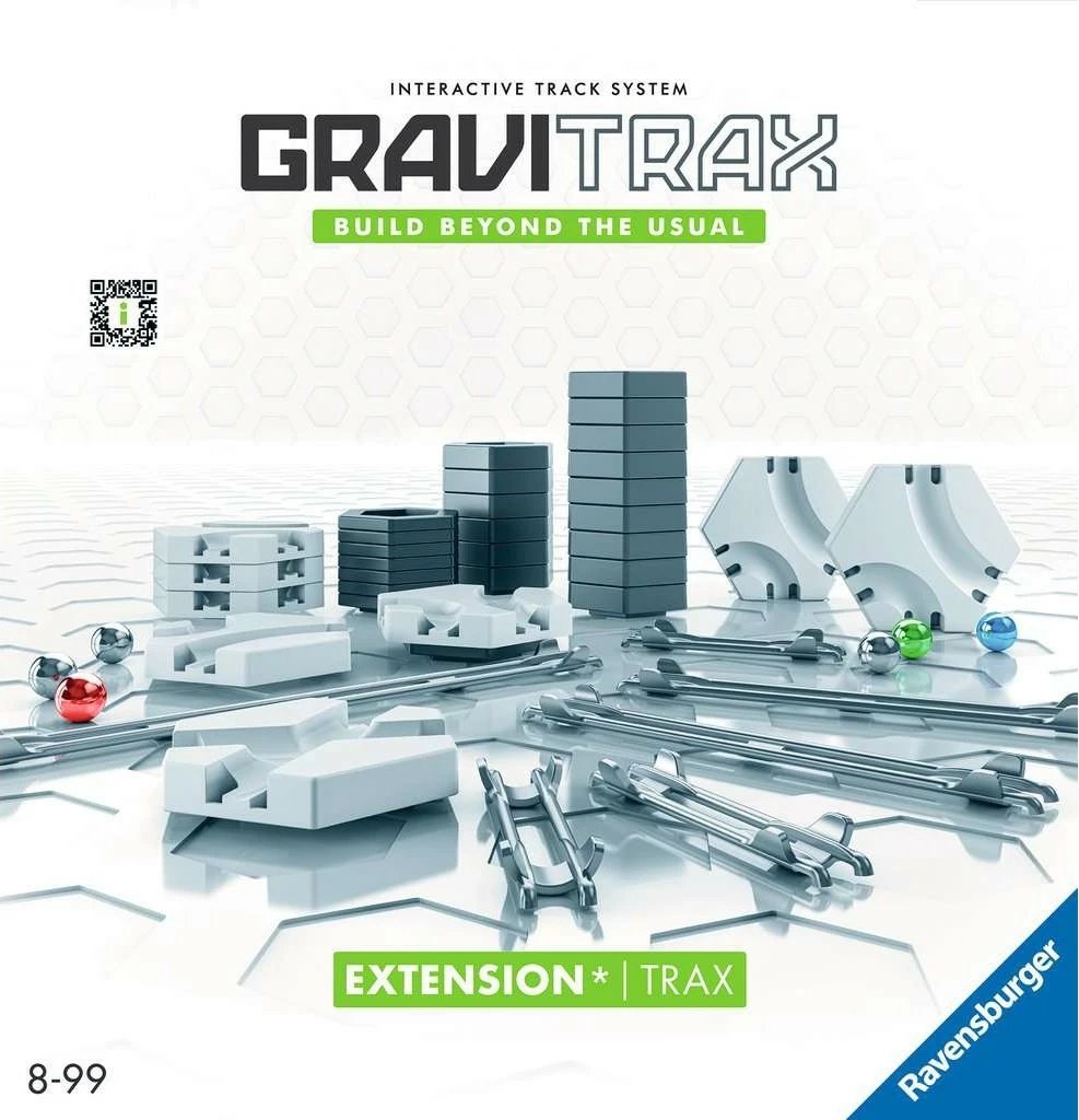 Lojë tavoline Ravensburger GraviTrax Extension Trax, për fëmijë e të rritur, shumëngjyrëshe