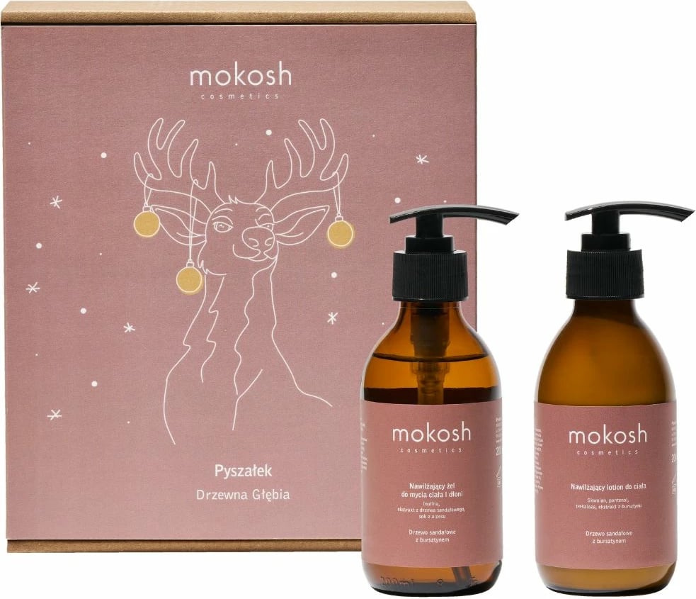 Set për trup dhe duar Mokosh Woodland Depth, 2x200ml