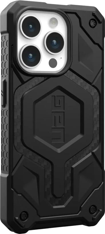 Mbështjellës telefoni Urban Armor Gear 114221114242, për Apple, karbon, 6.1 inç, i zi