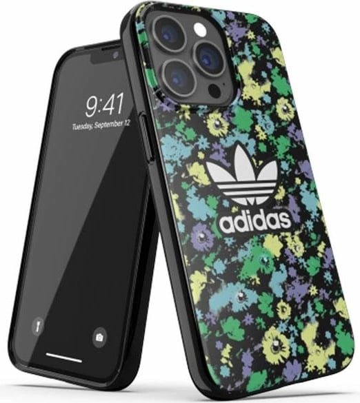 Mbështjellës Adidas OR Snap Case Flower AOP për iPhone 13 Pro/13 6.1", shumëngjyrësh