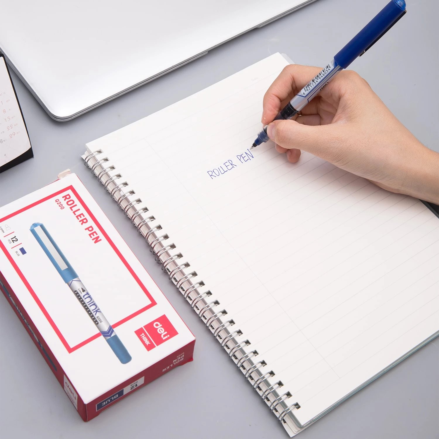 DELI KIMIK ROLLER Q20030 BLUE 0.5 1/12