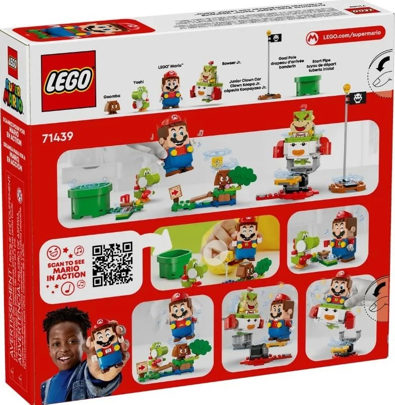 Set LEGO Super Mario 71439 me Mario interaktiv, 218 pjesë