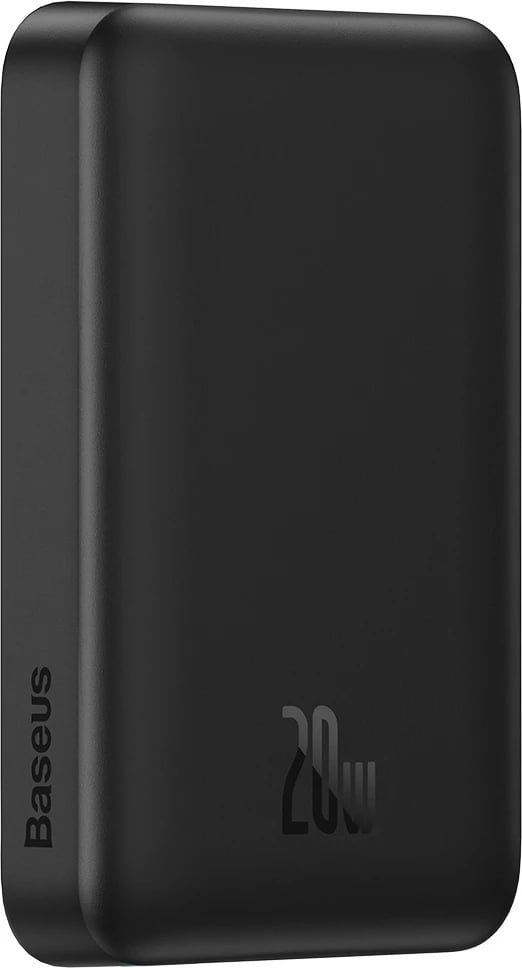 Powerbank Baseus Magnetic Mini 10000mAh me MagSafe 15W, PD/QC 20W, me kabllo USB-C 0.5m, E zezë
