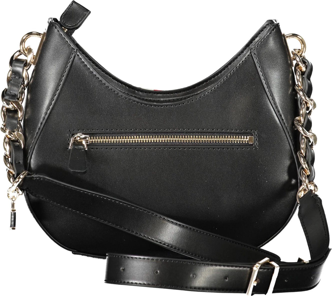 Çantë për femra GUESS JEANS Nelka, e zezë Çantë për femra GUESS JEANS Nelka, e zezë