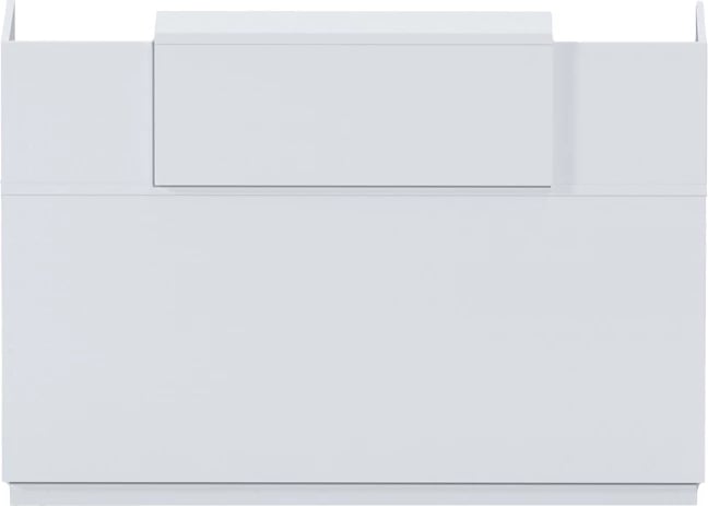 Recepsion Lotus, ngjyrë e bardhë, 140x70x110cm