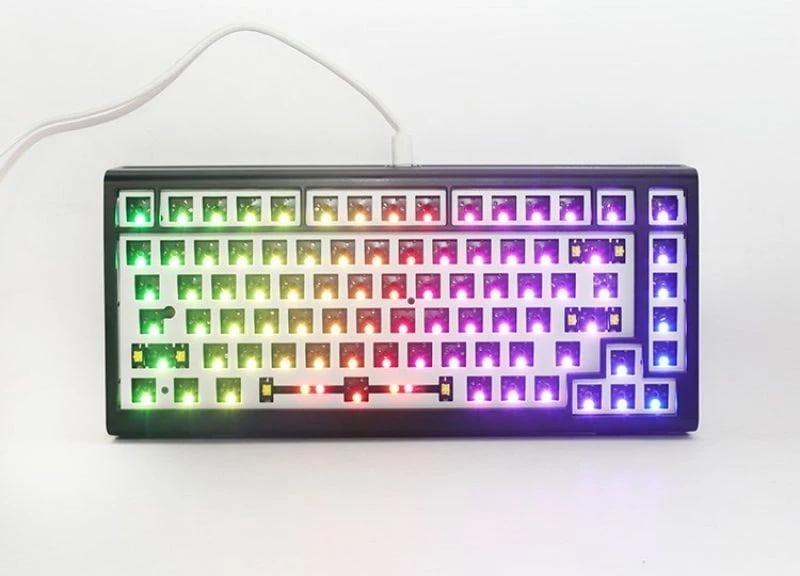 Tastierë gaming Ducky Tinker 75, e zezë