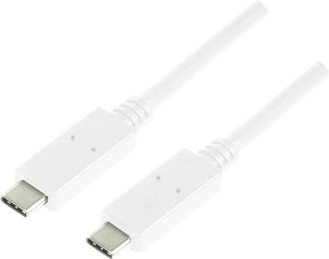 LogiLink USB-C 1.0 m e bardhë LogiLink USB-C 1.0 m e bardhë