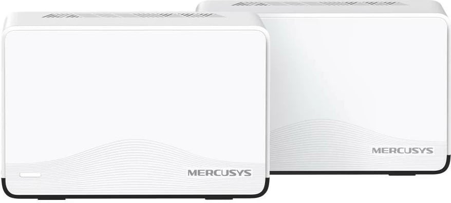 Router mesh Mercusys Halo H27BE 2-pack, WiFi 7, 2.4/5 GHz, i bardhë