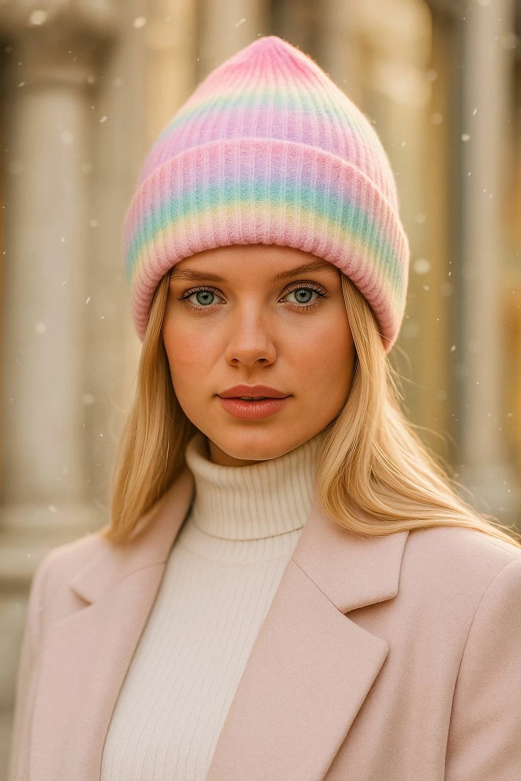 Beretë për gra, ngjyrë lejla, Jumeon, Bere1132