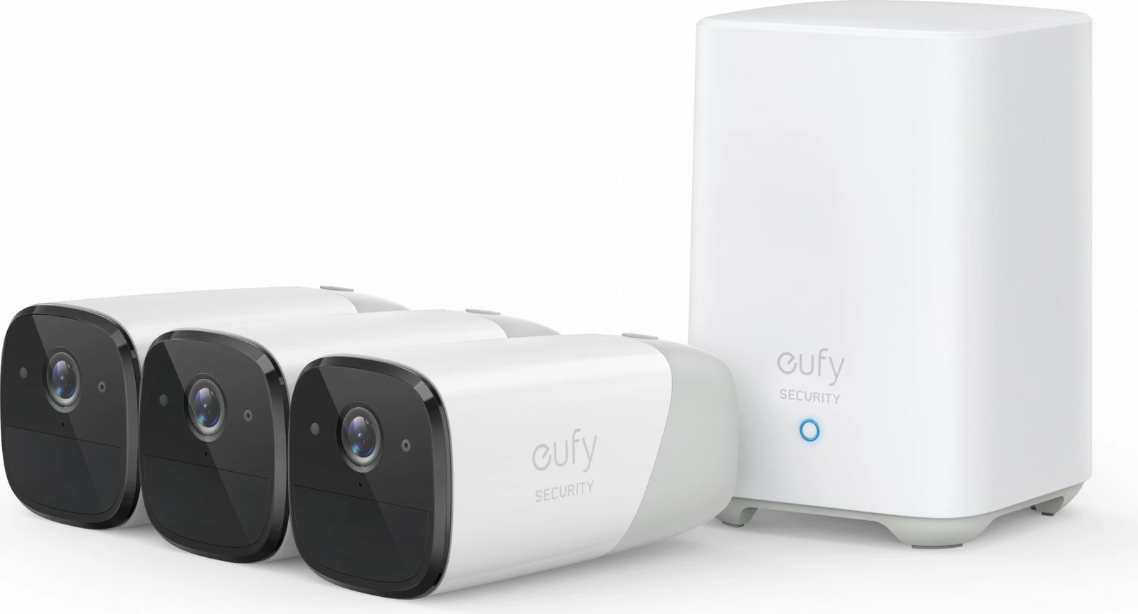 Kamera sigurie EUFY eufyCam 2 Pro me Wi-Fi dhe HomeBase 2