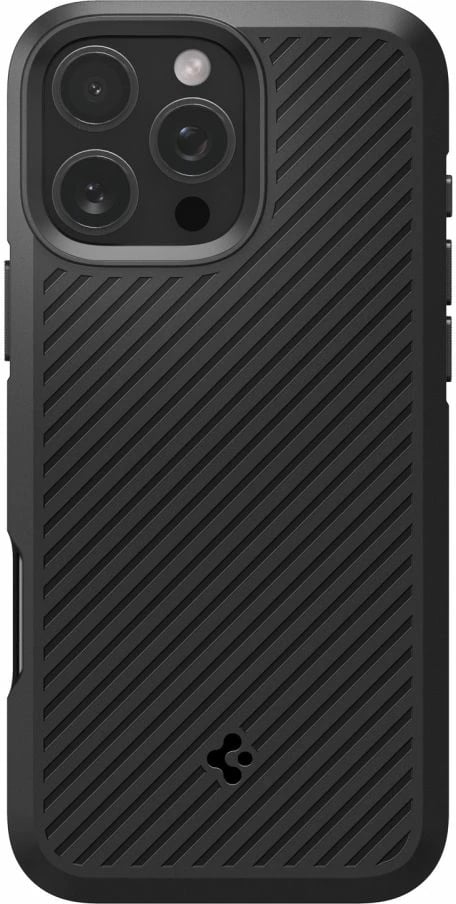 Mbështjellës Spigen Core Armor për iPhone 16 Pro Max, Mat Zi