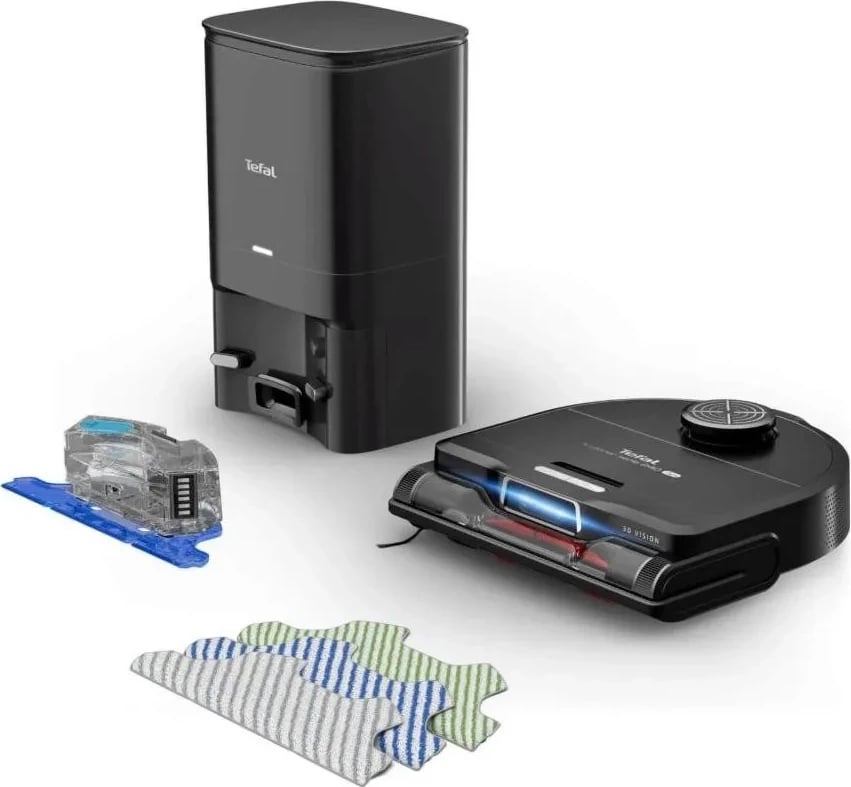 Robot pastrues Tefal X-Plorer S240+ AI, bateri lithium-ion, Wi-Fi, zi