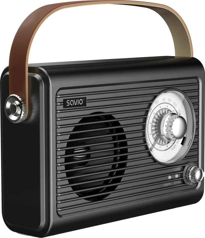 Radio portabile Savio RS-01, FM, USB, e zezë