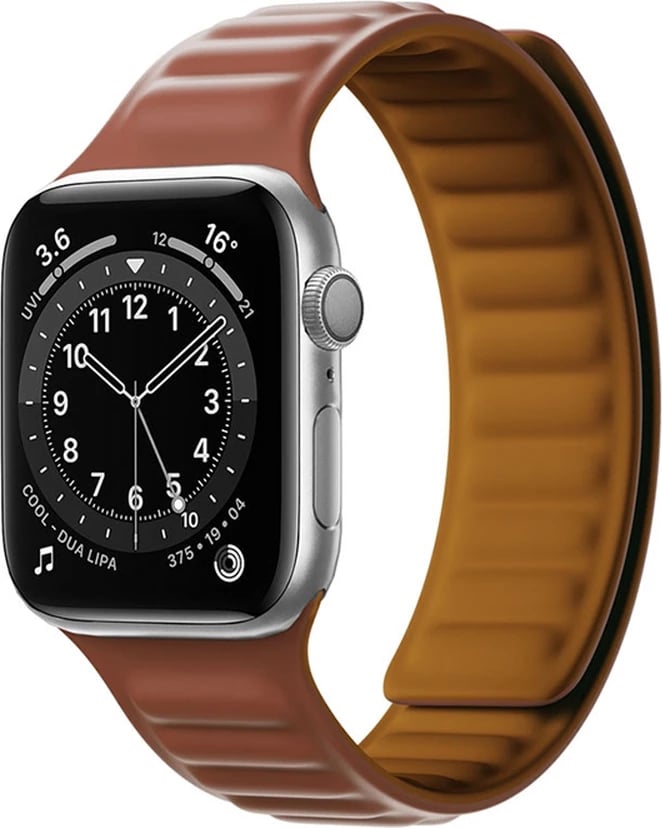 Rrip magnetik për Apple Watch Hurtel, 42/44mm, Kafe
