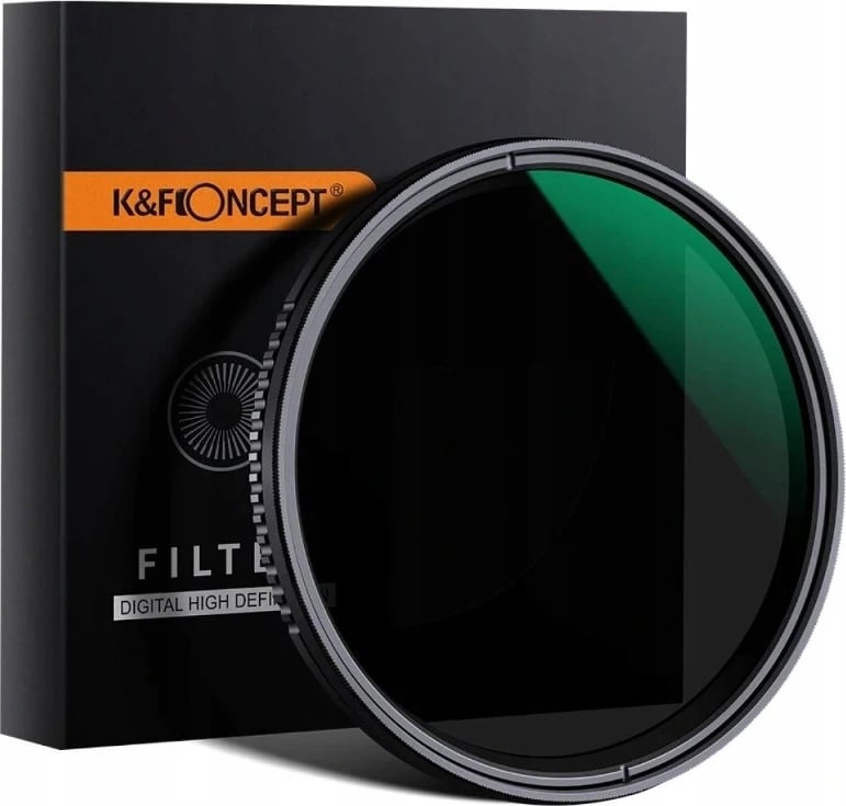 Filtër për kamerë KF Concept, ND8-ND2000/KF01.1353, 49mm, hiri