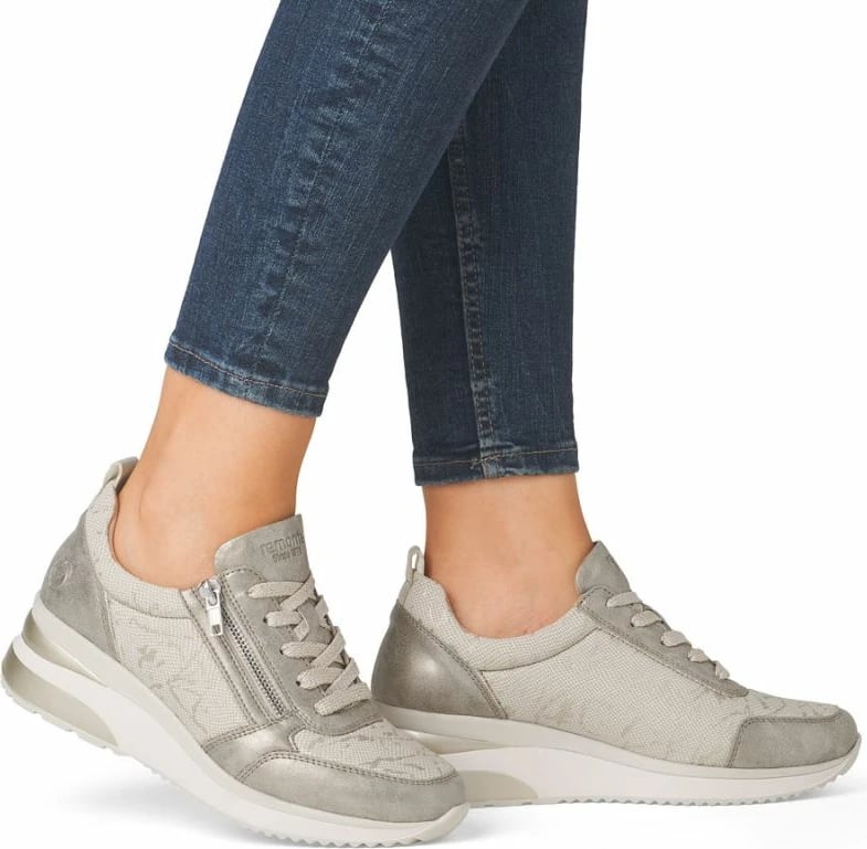 Atlete platforme për femra Rieker, të arta