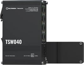 Switch Teltonika TSW040, 8 porte PoE+, Fast Ethernet, i zi