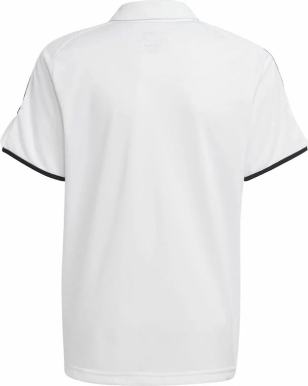 Fanellë polo për fëmijë adidas, e bardhë