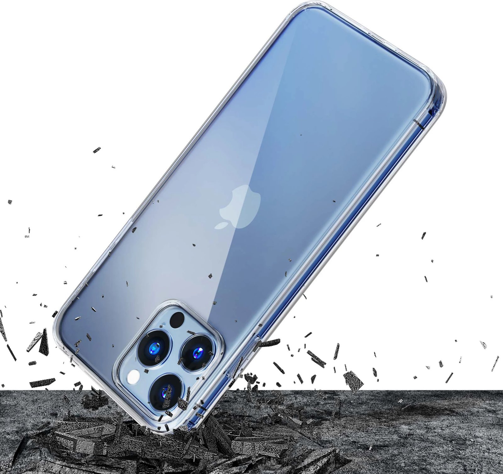 Mbështjellës 3mk Clear Case për iPhone 13 Pro, Transparent