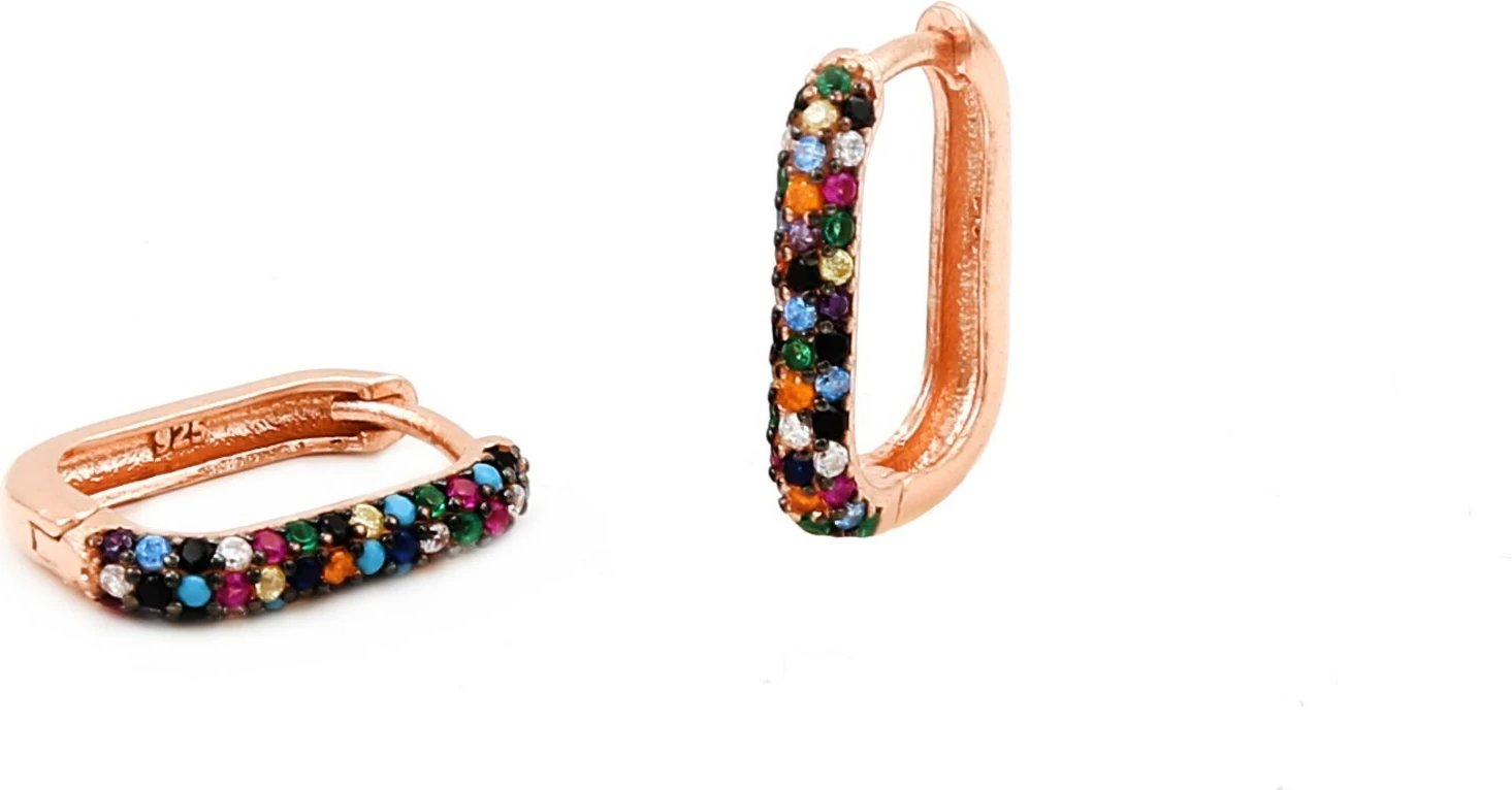 Vathë argjendi Jumeon, shumëngjyrësh, 10892RNK