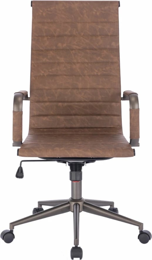 Karrige zyre AVANT, ngjyrë kafe-gunmetal, 55.5x63x118