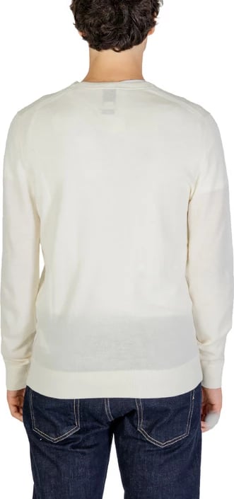 Xhemper për meshkuj Calvin Klein Jeans, të bardhë