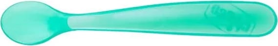 Lugë silikoni për fëmijë Chicco Duplo Soft, 2 copë, blu