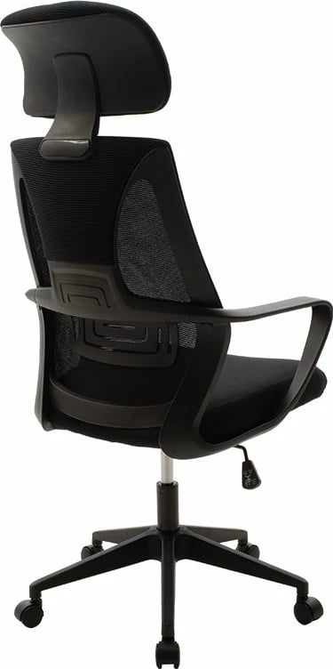 Karrige për zyre Dolphin, e zezë