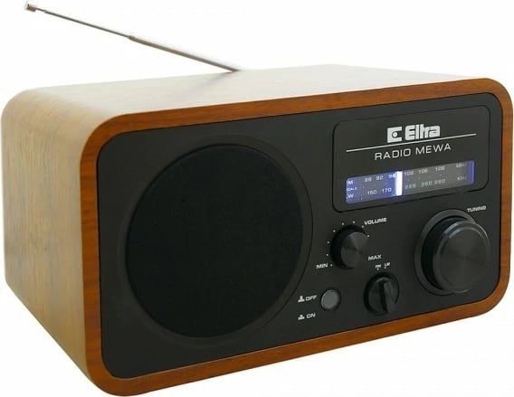 Radio tavoline Eltra MEWA, mono, AM/FM, dru/zi