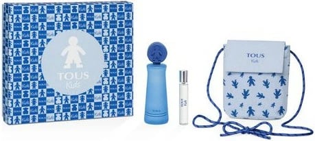 Eau de Toilette për djem TOUS Kids, 100ml + 15ml me çantë blu