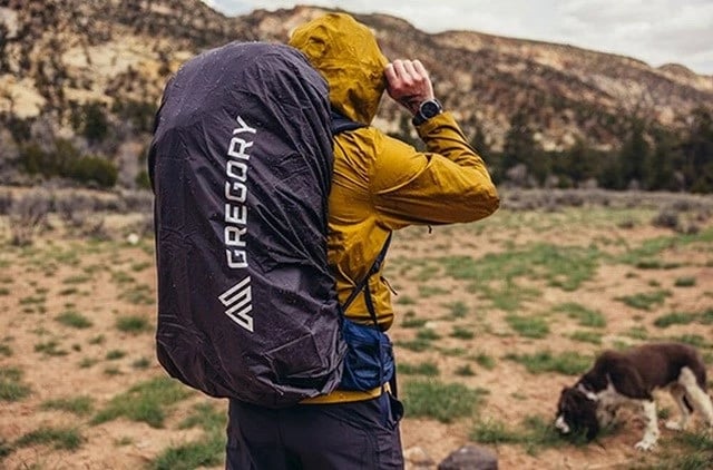 Çantë shpine Gregory Paragon 50L për hiking, M/L, e zezë