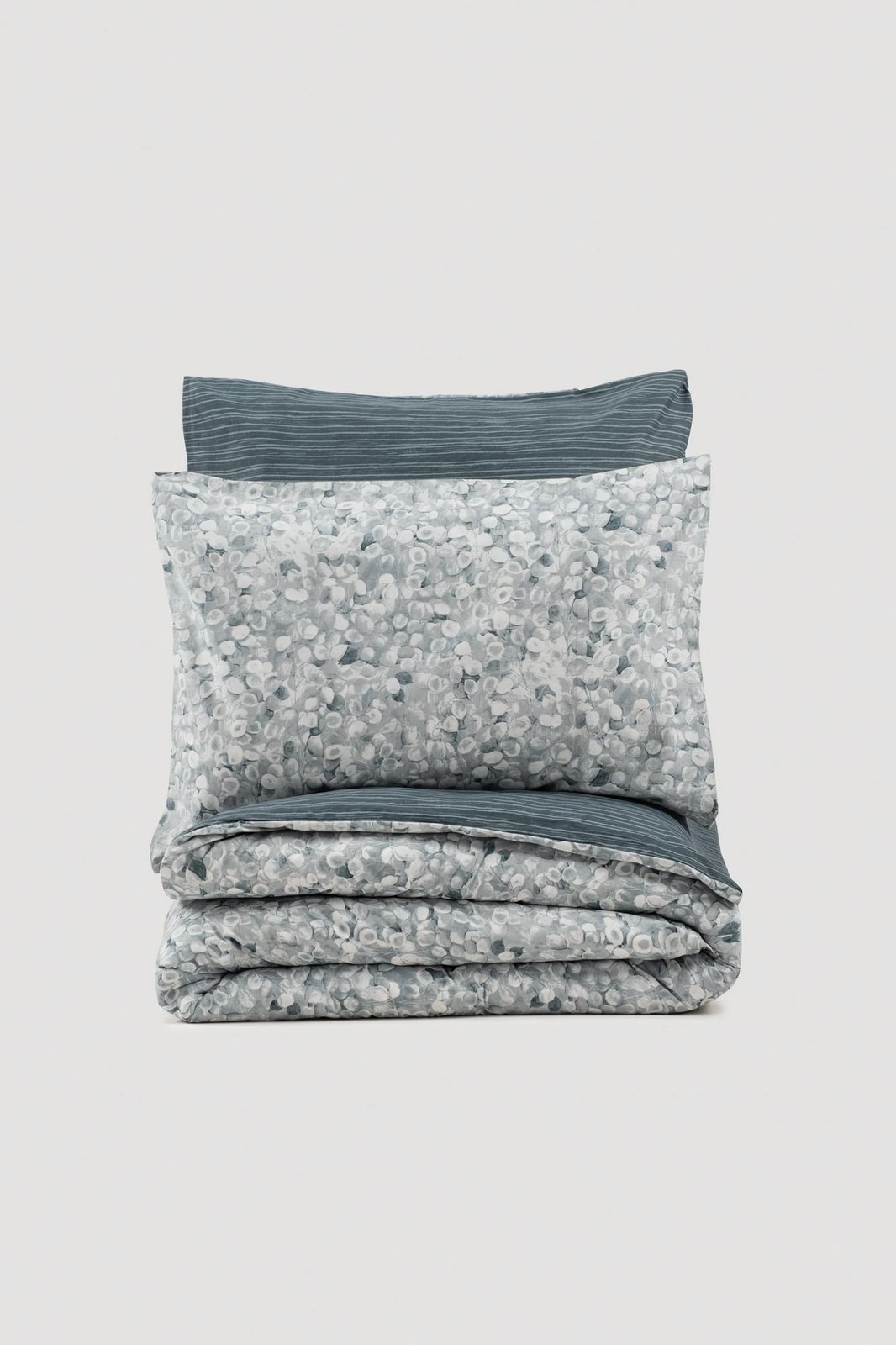 Set mbulesë për jorgan njëpersonësh, ngjyrë antracit, Molly