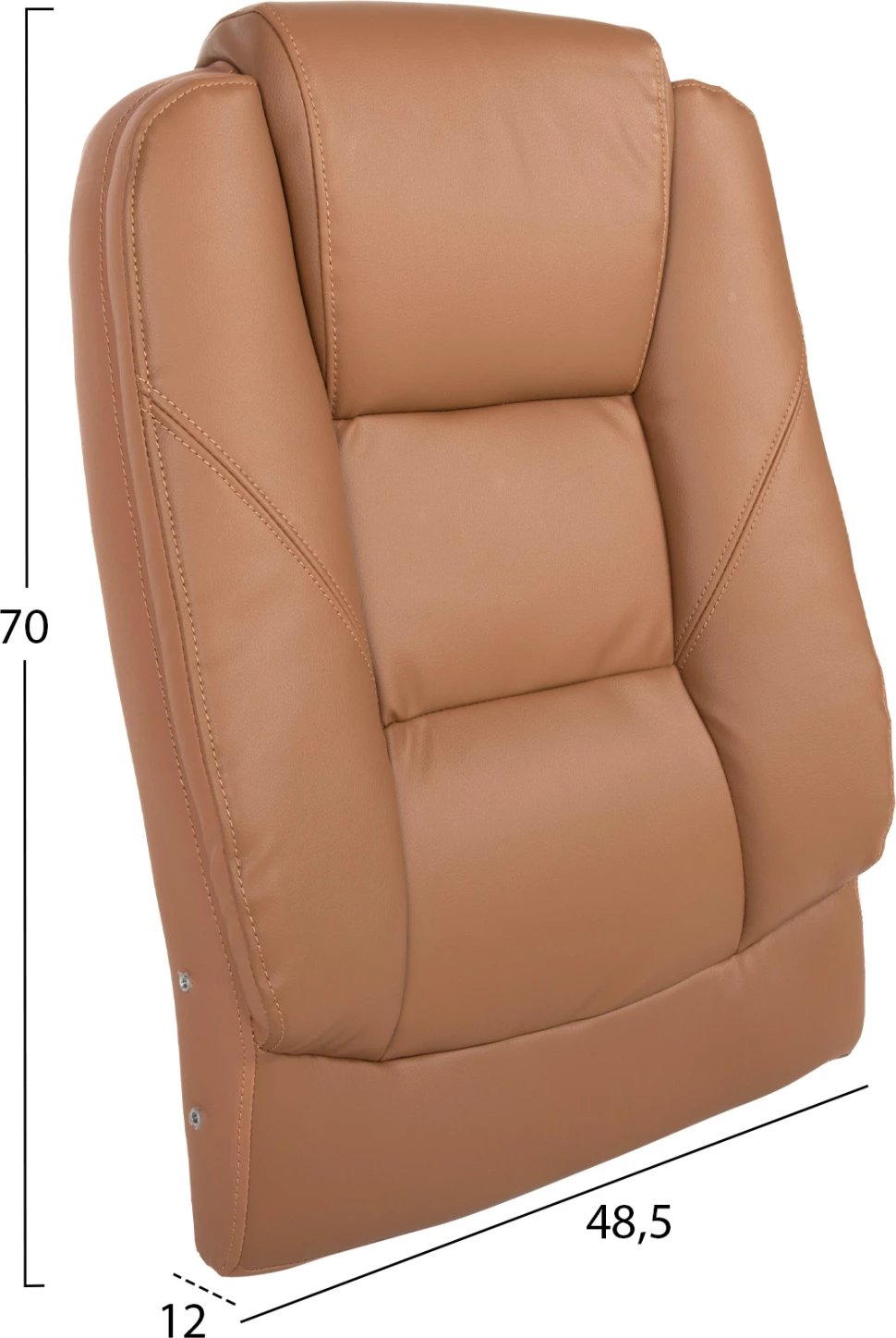 Pjesë zëvendësuese për shpinën e karriges zyre FH1091.09, ngjyrë deveje, 48.5x12x70H cm