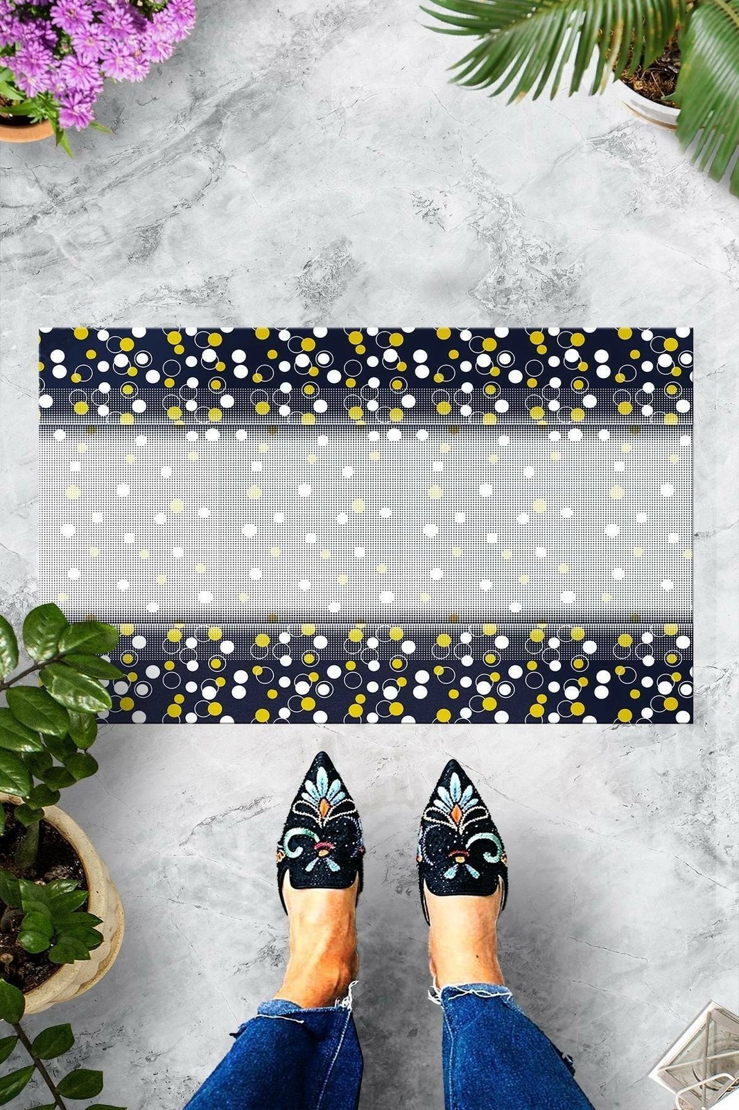 Shilte hyrëse PVC Conceptum Hypnose, shumëngjyrëshe, 40x60cm