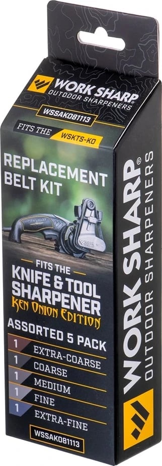 Set i shiritave për mprehtësim WORK SHARP për edicionin Ken Onion