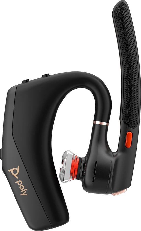 kufje me mikrofon, Plantronics Poly, Voyager Legend 50-M AJ8V4AA#ABB, Bluetooth pa tela, mono, e zezë