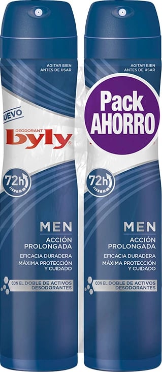 Deodorant spray për meshkuj BYLY For Men 2x200ml