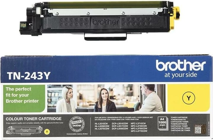 Toner Brother TN-243Y, 1000 faqe, e verdhë
