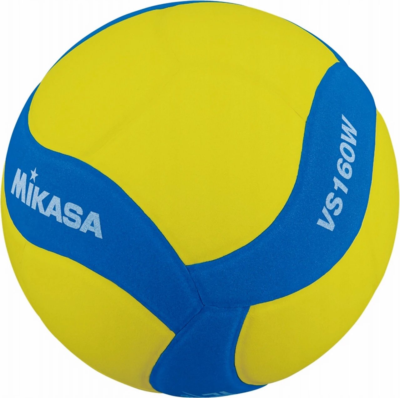 Top volejbolli Mikasa për fëmijë, verdhë-blu