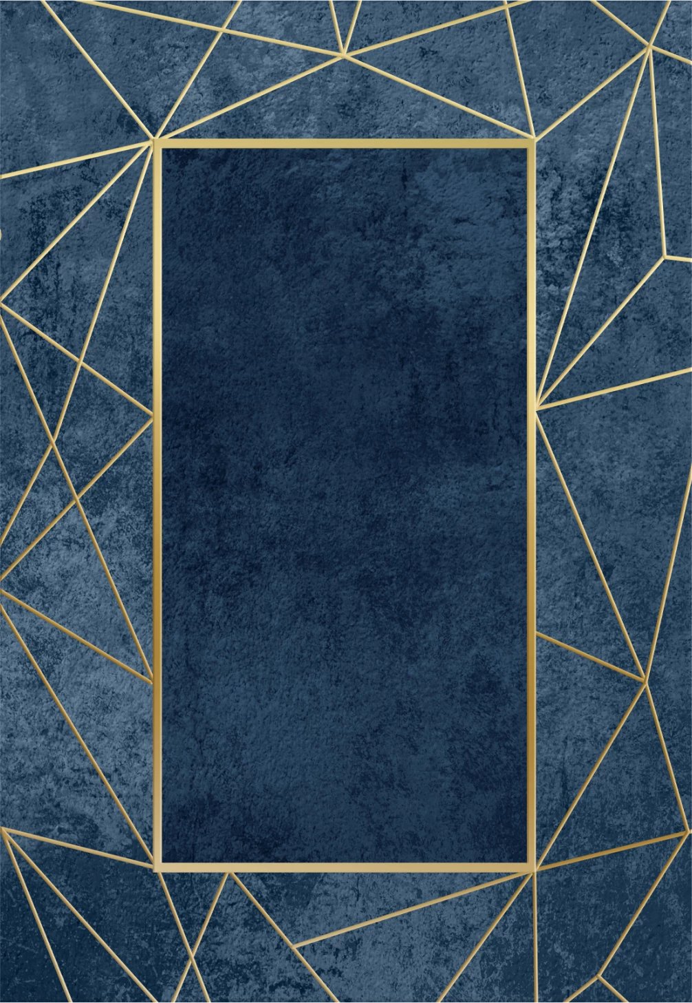 Tepih modern me franja, JOSIANE, ngjyrë blu-ari, FH7677.28, 120x170cm