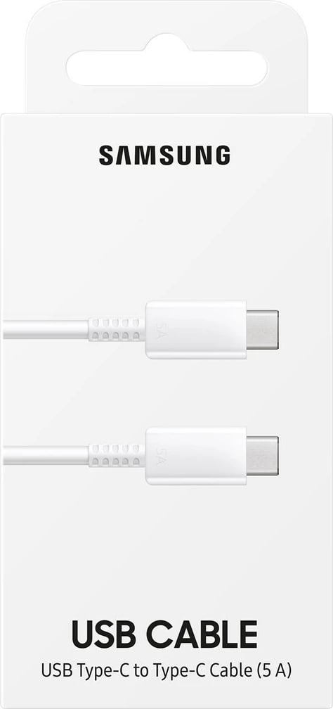 Kabllo USB Samsung EP-DN975 1 m USB 2.0 USB C Bardhë Kabllo USB Samsung EP-DN975 1 m USB 2.0 USB C Bardhë