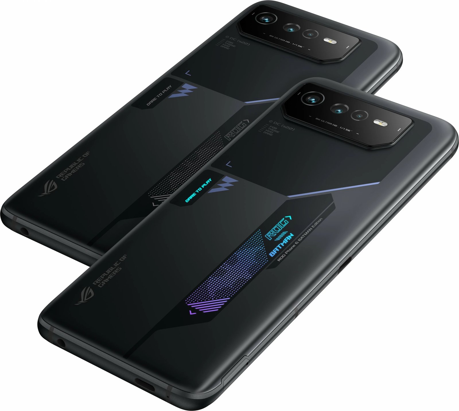 Celular ASUS ROG Phone 6 BATMAN Edition, 12 GB, 256 GB, 50 MP, Android 12, Black