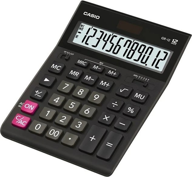 Kalkulator Casio GR-12, i zi