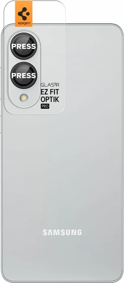 Mbrojtës xhami për kamerë, Spigen Optik Pro GLAS.TR "Ez Fit", për Samsung Galaxy S25 Edge, 2 copë, Zi