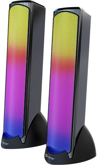 Altoparlantë, Tracer, Sigma 2.0 TRAGLO47529, 10W RMS, USB 5V, Bluetooth, RGB, e zezë