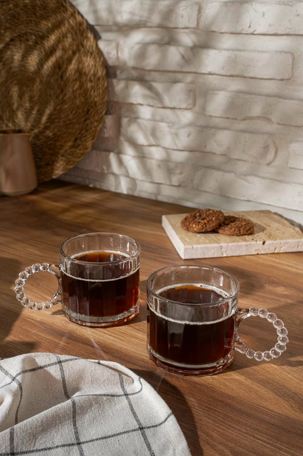 Set filxhanash kafeje prej qelqi (6 copë), Hermia Concept, GL9172GCL x 2