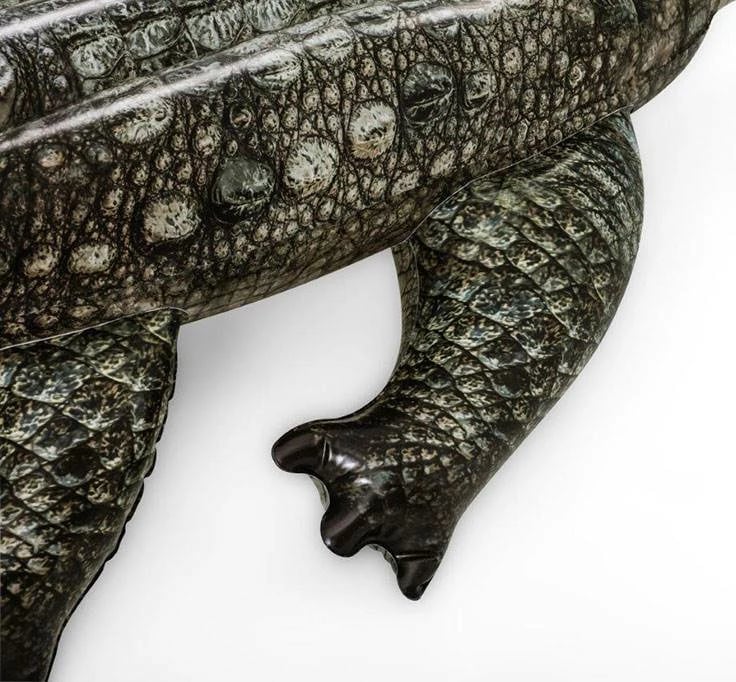 Lodër fryrëse ujore, Bestway, krokodil, 193x94 cm, e gjelbër