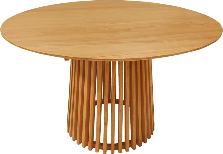 Set tavoline me 4 karrige Noody-Kenda I, dru tik, ngjyrë natyrale