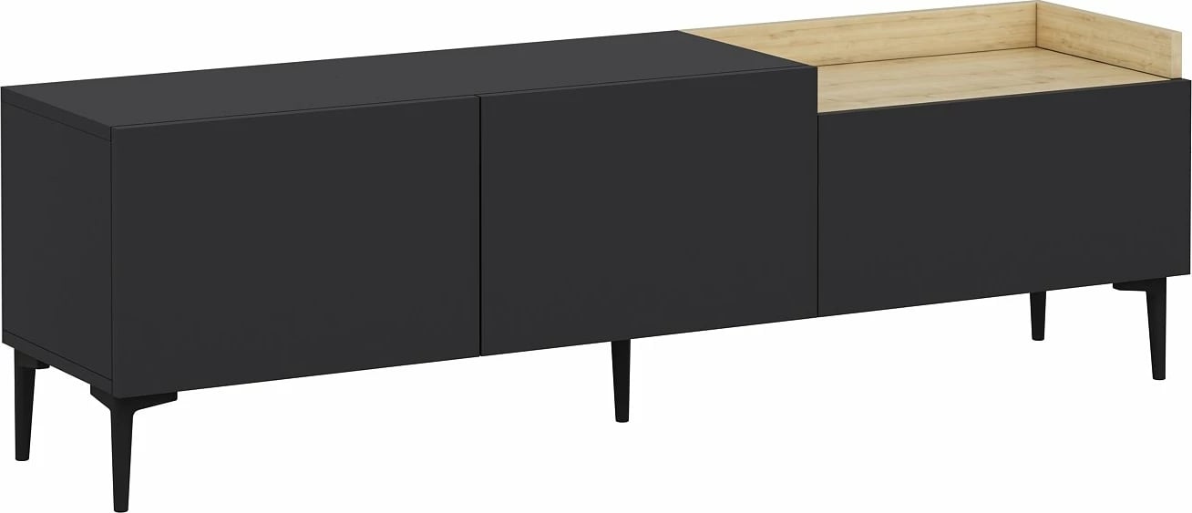 Komodë TV Hanah Home, Mia, ngjyrë antracit