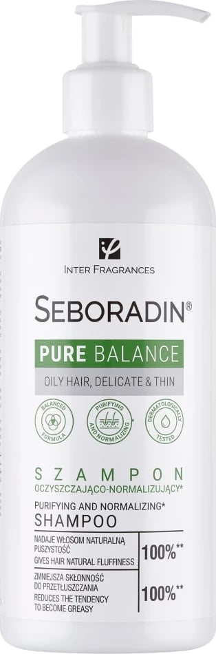Shampon për femra SEBORADIN Pure Balance Cleansing-Normalizing, 400ml